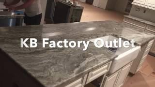 Fantasy Brown granite kitchen install # KB Factory outlet