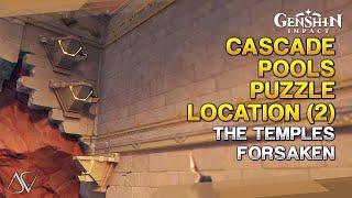 Cascade Pools Puzzle Location (2) - The Temples Forsaken | Genshin Impact