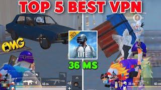 36 MS TOP 5 BEST VPN FOR PUBG LITE  | BEST VPN FOR PUBG MOBILE LITE 2024