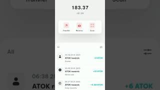 Atok live withdraw prof | Atok earning app |Atok App |atok withdraw kaise kare #antonline