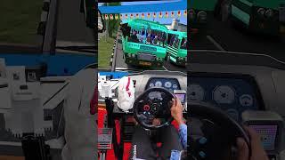 Bus driver high speed parking Eurotruck Simulator2 tamil bus game #shorts #bussimulator