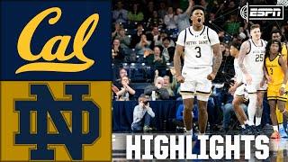 4OT THRILLER  California Golden Bears vs. Notre Dame Fighting Irish | Full Game Highlights