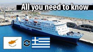 From Cyprus to Greece by Ferry. All you need to know.