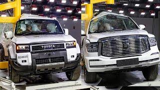 Toyota Prado vs GWM Tank 500 – Crash Test Comparison | Which SUV is Safer?