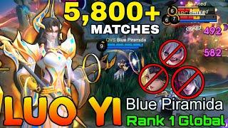 5,800+ Matches Luo Yi NonStop Ganking - Top 1 Global Luo Yi by Blue Piramida - Mobile Legends