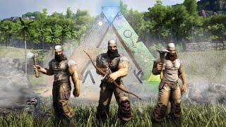 Первые шаги в ark suvival evolved || Начало выживания в арк