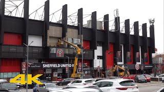 Sheffield Walk: Outside Bramall Lane | Sheffield United F.C.【4K】