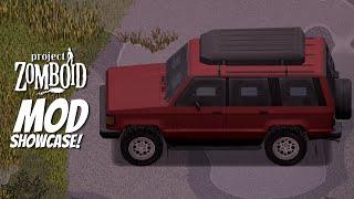 Fully Armored '89 Isuzu Trooper Mod Showcase for Project Zomboid