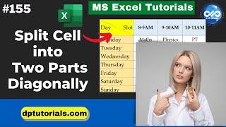 How To Split One Cell Into Two Parts In Excel?