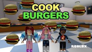 Roblox - Cook Burgers