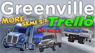 MORE SEMI'S!? TOW TRUCKS!? | Greenville Revamp Trello/Future Updates #3 | ROBLOX - Greenville Revamp