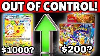 Pokemon Surging Sparks is going ABSOLUTELY INSANE!