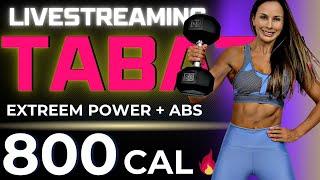 60-MIN TABATA WORKOUT CHALLENGE + ABS  Total Body Strength, Fat Burn + ABS Shred  REAL CHANGE