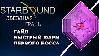 Starbound Гайд. Быстрый фарм первого босса