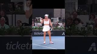 Clash of Beauties | Paula Badosa vs Peyton Stearns | 2025 Adelaide | #tennis #shorts #highlights