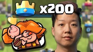 How long does it take to farm 200 Crowns?