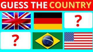 Guess the Country by flag | Quiz | Quiz Cosmos