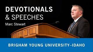 BYU-Idaho Weekly Devotional December 10th with Brother Mark Stewart