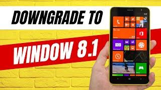 Method 2, Windows phone internals, Downgrade from Windows 10 to 8 or 8.1 | Lumia 1020 | Nokia |