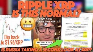 Ripple XRP: Dip Back To $1.96/XRP - Is This Normal? + Is Russia Taking Another Look At XRP?