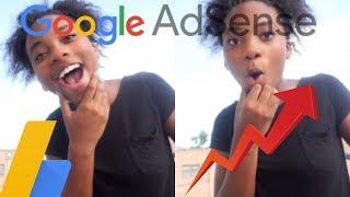 FIRST GOOGLE PAYCHECK (ADSENSE)// HOW MUCH I MADE?