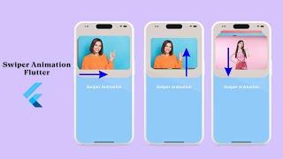 Swipe Animation Flutter | Flutter Swiper View