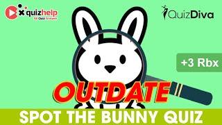 Spot The Bunny Quiz Answers (OUTDATE) 100%  | Earn +3 Rbx | Quiz Diva