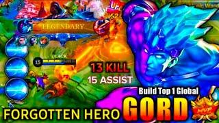 MVP Gord Gameplay Melts Down the Enemies | Top Global Gord Build and Emblem 2023