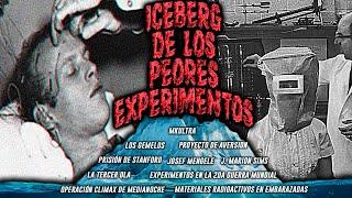 EL ICEBERG DE LOS EXPERIMENTOS MÁS CRUELES EN HUMANOS