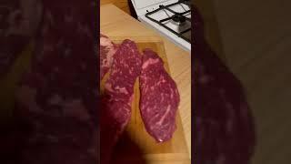 Стейки зимой на гриле #webergrill #барбекю #гриль #bbq #grill #стейки #рибай