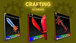 Crafting Some New Knives in STK | Survive the killer