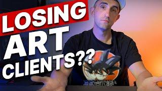 BEST ways to gain art clients + NOT lose them!