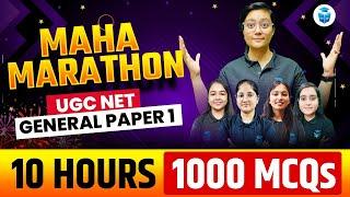 UGC NET Maha Marathon | All 10 Units | UGC NET Paper 1 Complete Revision | UGC NET 2025 | JRFAdda