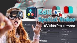 How to Edit Vision Pro Spatial Video in 3D with DaVinci Resolve