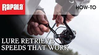 Lure Retrieve Speeds That Work | Rapala Fishing Tips