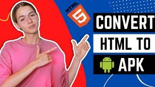 How to Convert HTML to APK || Convert .html to .apk || Android APK development