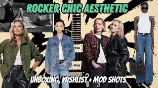 Rocker Chic Aesthetic: Anine Bing Unboxing, Wishlist, and Mod Shots