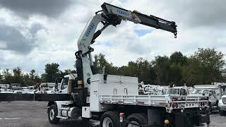 For Sale @ LewisTrucks.com 2010 Freightliner Effer 585 Knuckleboom Truck Diesel Knuckle Boom Crane