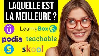 Quelle Plateforme de Formation en Ligne Choisir ? (LA Meilleure pour Vendre sa Formation en ligne)