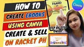 HOW TO CREATE EBOOKS USING CANVA | NAPAKA DALI LANG GAWIN! | Sarah Jane Semic