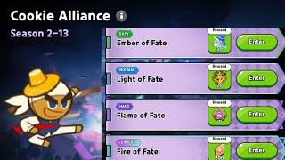 Cookie Alliance Season 2-13 Easy to Expert One Team Only Guide | Cookie Run Kingdom