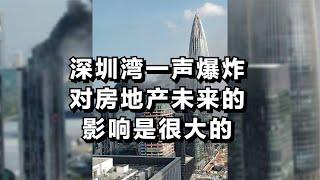 深圳湾悦府一声爆炸，对房地产未来的影响是很大的