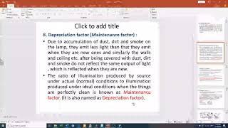 Chapter[2] - illumination system design- final part of important definitions- Video (6)