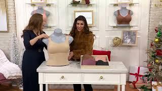 Evelyn & Bobbie Seamless Smoothing Bra Cami on QVC