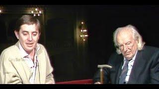 Rafael Alberti y Luis García Montero entrevistados en directo en1990 | Poetas andaluces