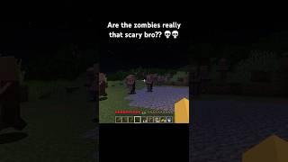 Scary zombies #minecraft #minecraftshorts #minecraftmemes #shorts #funny #memes #gaming #meme #fyp