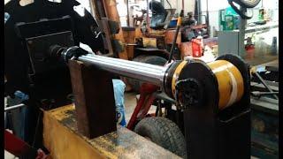 Loosening 2,000 Foot Pounds on a Homemade Hydraulic Cylinder Bench