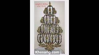 Most Beautiful wall hanging in Vishnu avtar design.place your order with khesarig.com