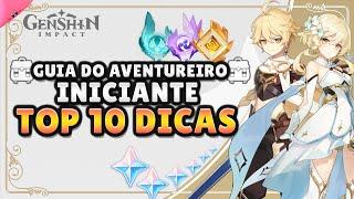 Top 10 Dicas de Genshin Impact - Guia do Aventureiro Iniciante