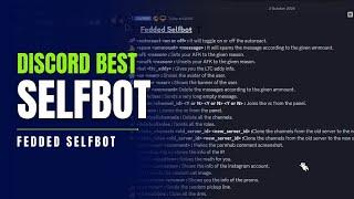 How to host Fedded Selfbot. Windows/VPS